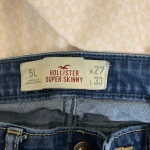 Hollister super skinny jeans